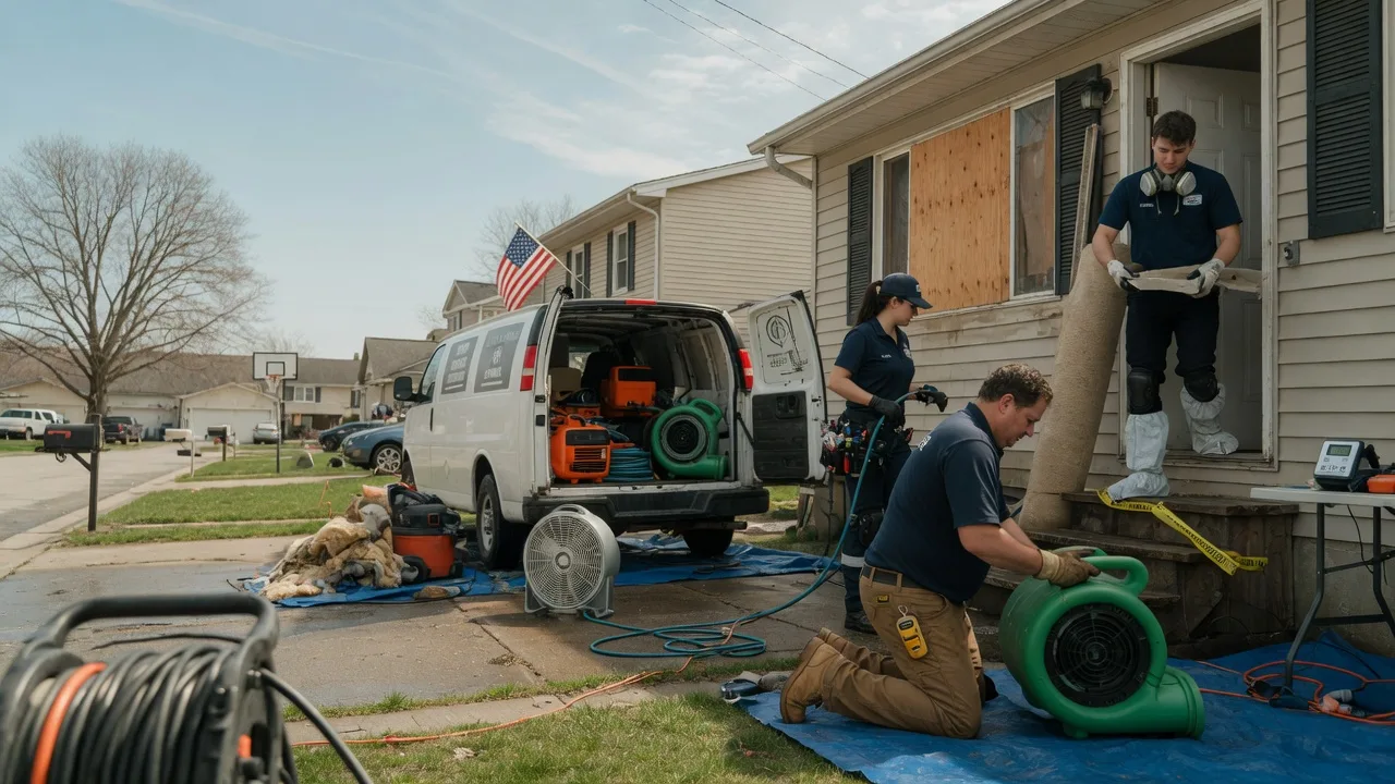 Water Damage Restoration in Franklin, NC near me